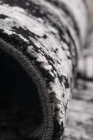 Koberec ASPEN M269H čierny / tmavosivý