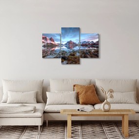 Obraz - Východ slnka nad Reine (90x60 cm)