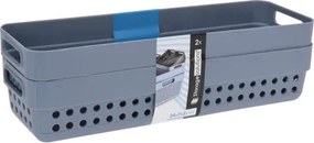 Úložný košík (2 ks) 750 ml, rôzne farby%