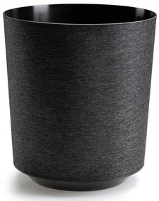 PLASTOVÝ KVETINÁČ ALOE TX 28,5X32 CM ČIERNA