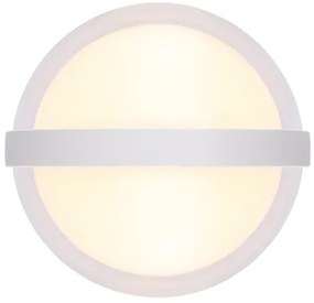 Globo 34157W - LED Vonkajšie nástenné svietidlo ILLI LED/12W/230V IP54 biela