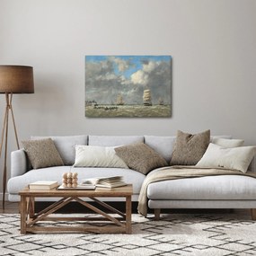Obraz - Eugène Boudin, Le Havre, reprodukcia (70x50 cm)