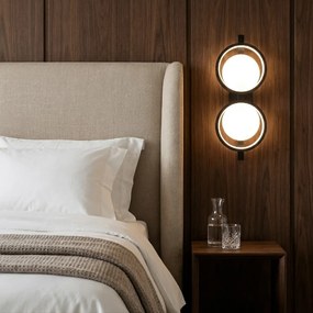 Toolight Toolight, LED nástenné svietidlo, 13W, 4000K, 1500lm, APP1917-W, čierna, OSW-66062