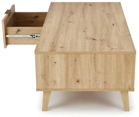 Konferenčný stolík Rustico, dub artisan