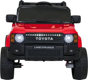 Elektrické autíčko Toyota Land Cruiser PRADO červené