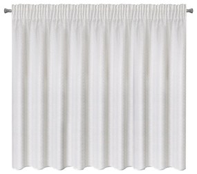 ZÁCLONA NA PÁSKE SIBEL 300X150 CM BIELA