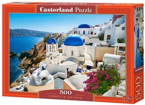 KIK CASTORLAND Puzzle 500el. Leto na Santorini