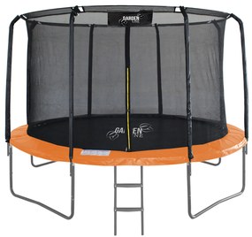 Trampolína s vnútornou sieťkou 374 cm Gardenline PRO - oranžová