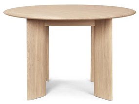 Stôl Bevel, okrúhly – naolejovaný dub