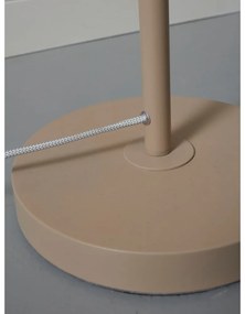 Krémovobiela stojacia lampa so skleneným tienidlom (výška 161 cm) Sapporo – it's about RoMi