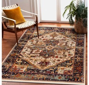 Koberec KESHAN Fredzle, Ornament, orientálny 2886/53555 béžový / bordový
