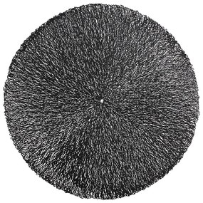 Prestieranie na stôl Bolide priemer 38 cm čierna