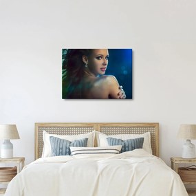 Obraz - Pohľad mladej ženy (70x50 cm)