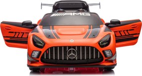 LEAN CARS Elektrické autíčko Mercedes AMG GT3, oranžové
