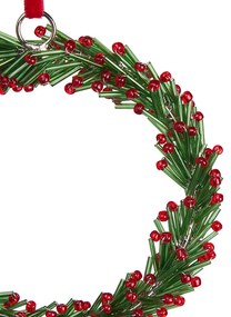 X-MAS Venček s perlami 12 cm
