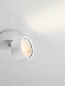 Minimalické bodové svietidlo Pull Biela