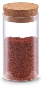 Korenka, sklenená guľatá dóza s korkovým uzáverom 155ml