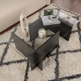 Konferenčný stolík Vetrino Wood Black