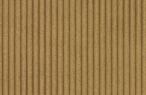 Posteľ Inez 180x200 cm, topazovo žltá štruktúrovaná látka