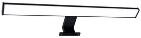 Polux LED Kúpeľňové osvetlenie zrkadla ELBA LED/12W/230V 4000K 60 cm IP44 čierna 328533