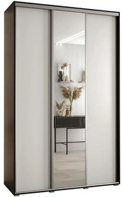 Skriňa 45 Canaris 3 170 čierna/biela/silver