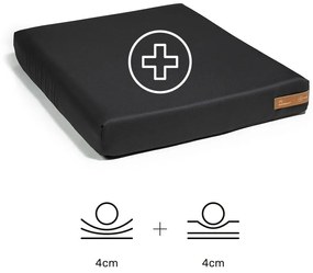 Čierny ortopedický matrac pre psa 70x60 cm Ori L – Rexproduct