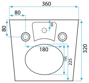 Rea, Sada závesnej WC misy REA CARLO Flat Mini Rimless + závesného Bidetu REA CARLO Mini, KPL-C2760