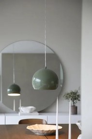 Markslöjd 108988 - Závesný luster POP na lanku 1xE27/40W/230V priemer 28 cm zelený