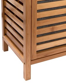 BIG BAMBOO Regál s košom na bielizeň