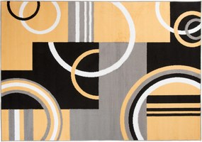TA Koberec Z897A YELLOW MAYA PP EYM Sivý Obdĺžnikový Rozmer: 80x150 cm