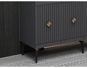 Skrinka Midas Anthracite and Gold