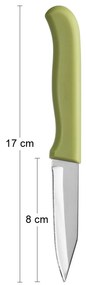 Kuchynský nôž Denis 17 cm - zelená