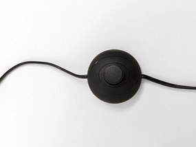 Flip stojacia lampa čierna 220 cm