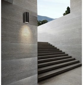 Azzardo AZ2178 - Vonkajšie nástenné svietidlo RIMINI 2xGU10/35W/230V IP54