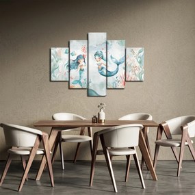 Obraz - Morské panny (150x105 cm)