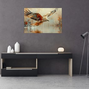 Obraz - Dravý vták (90x60 cm)