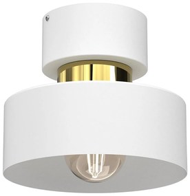 Stropné svietidlo MARTI 1xE27/15W/230V biela/zlatá