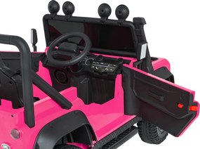 Elektrické autíčko Land Rover Defender 110 SVX ružové