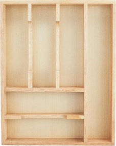 Drevený príborník z masívu, organizér do zásuvky MASIVE - 34 x 43