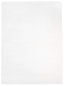 Dekorstudio Moderný koberec MODA SOFT - Biely Rozmer koberca: 80x150cm