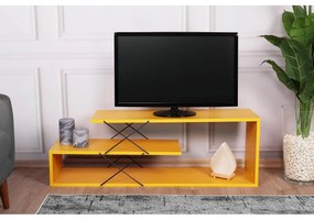 TV skrinka Zigzag - Yellow