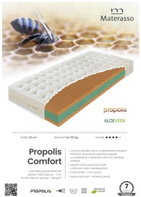 Penový matrac Propolis Comfort Rozmer: 200 x 90 cm