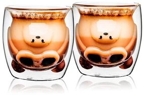 4Home Termo pohár Hot&Cool Frosty Bear 250 ml, 2 ks