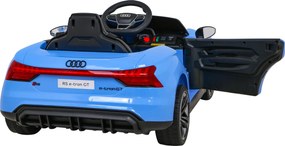 Ramiz Elektrické autíčko Audi RS E-Tron GT pre deti modré + diaľkové ovládanie + pohon 4x4