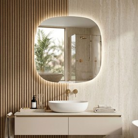 Rea TOP, LED zrkadlo 70x70cm, HOM-01519