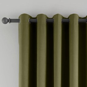 Kaki zatemňovací/termo záves do dverí 117x213 cm Wilson – Catherine Lansfield