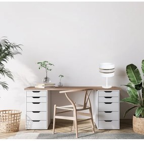 Stolná lampa CORAL 1xE27/60W/230V biela