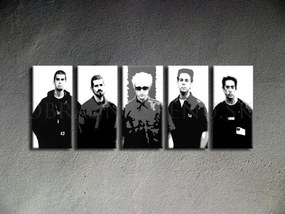 Ručne maľovaný POP Art obraz LINKIN PARK | rôzne rozmery