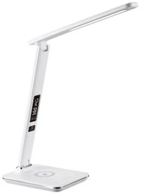 Immax 08966L- LED Stmievateľná lampa s bezdr. nabíjaním KINGFISHER 8,5W/230V biela