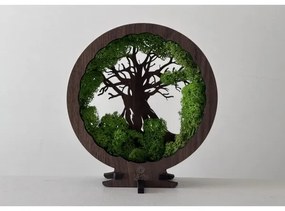 Li-Go 23604/DUB2 - LED Stmievateľná stolná dekorácia LED/12W/230V 20x22 cm dub